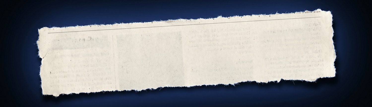 Avrevet avisutklipp: «Hvem som betaler, er egentlig likegyldig»